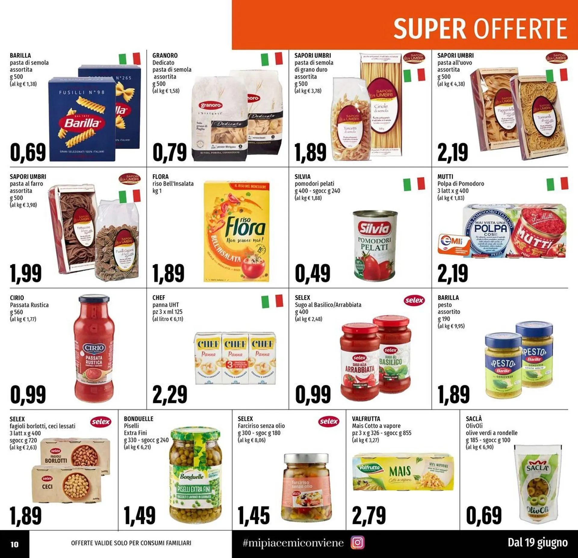 Volantino Emi Supermercati da 19 giugno a 2 luglio di 2025 - Pagina del volantino 10