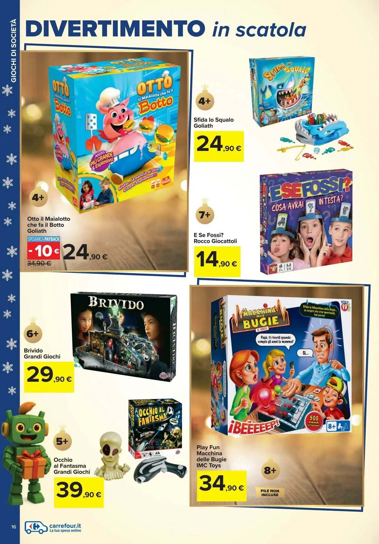 Carrefour Volantino attuale da 24 ottobre a 24 dicembre di 2025 - Pagina del volantino 16