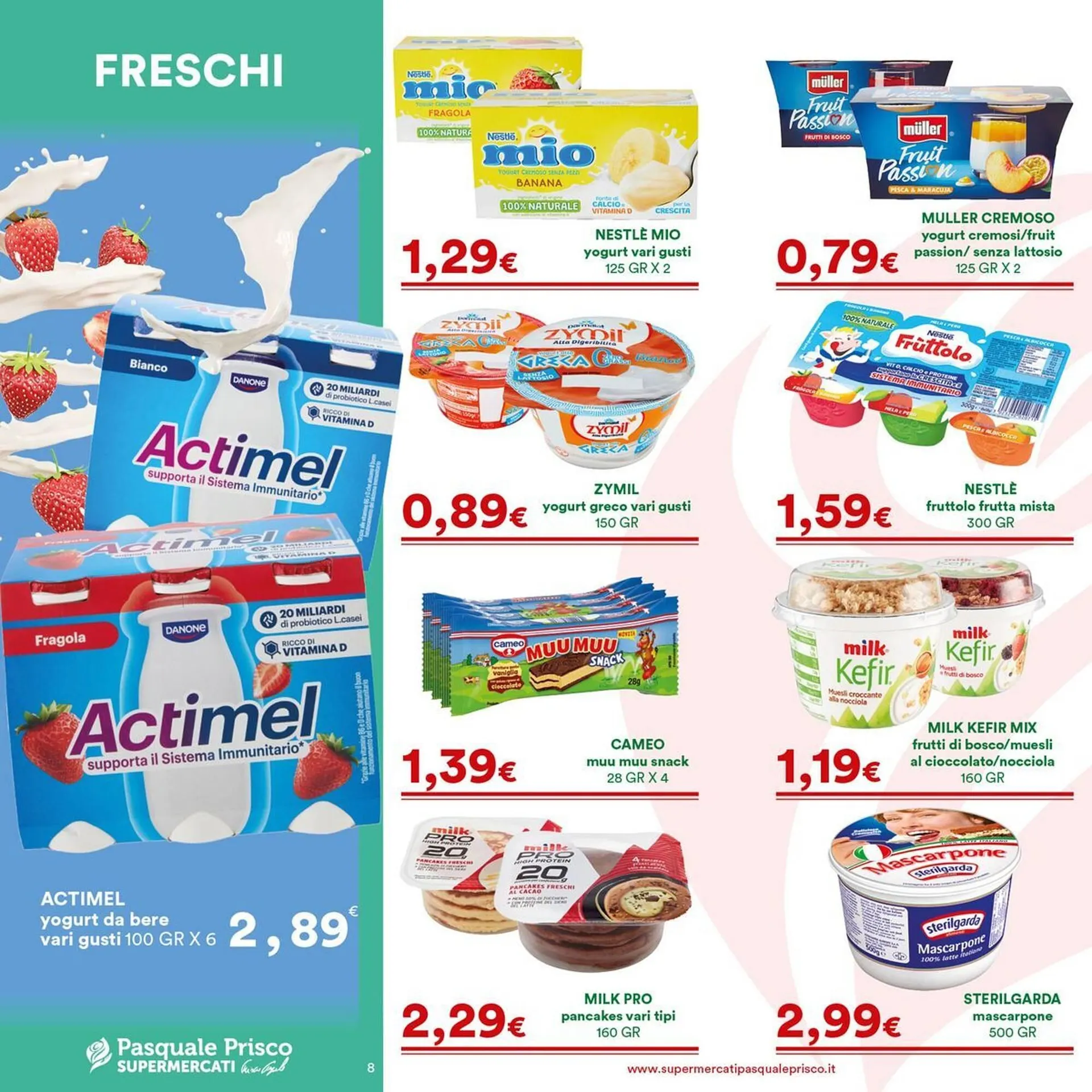 Volantino Supermercati Pasquale Prisco da 16 febbraio a 1 marzo di 2026 - Pagina del volantino 8