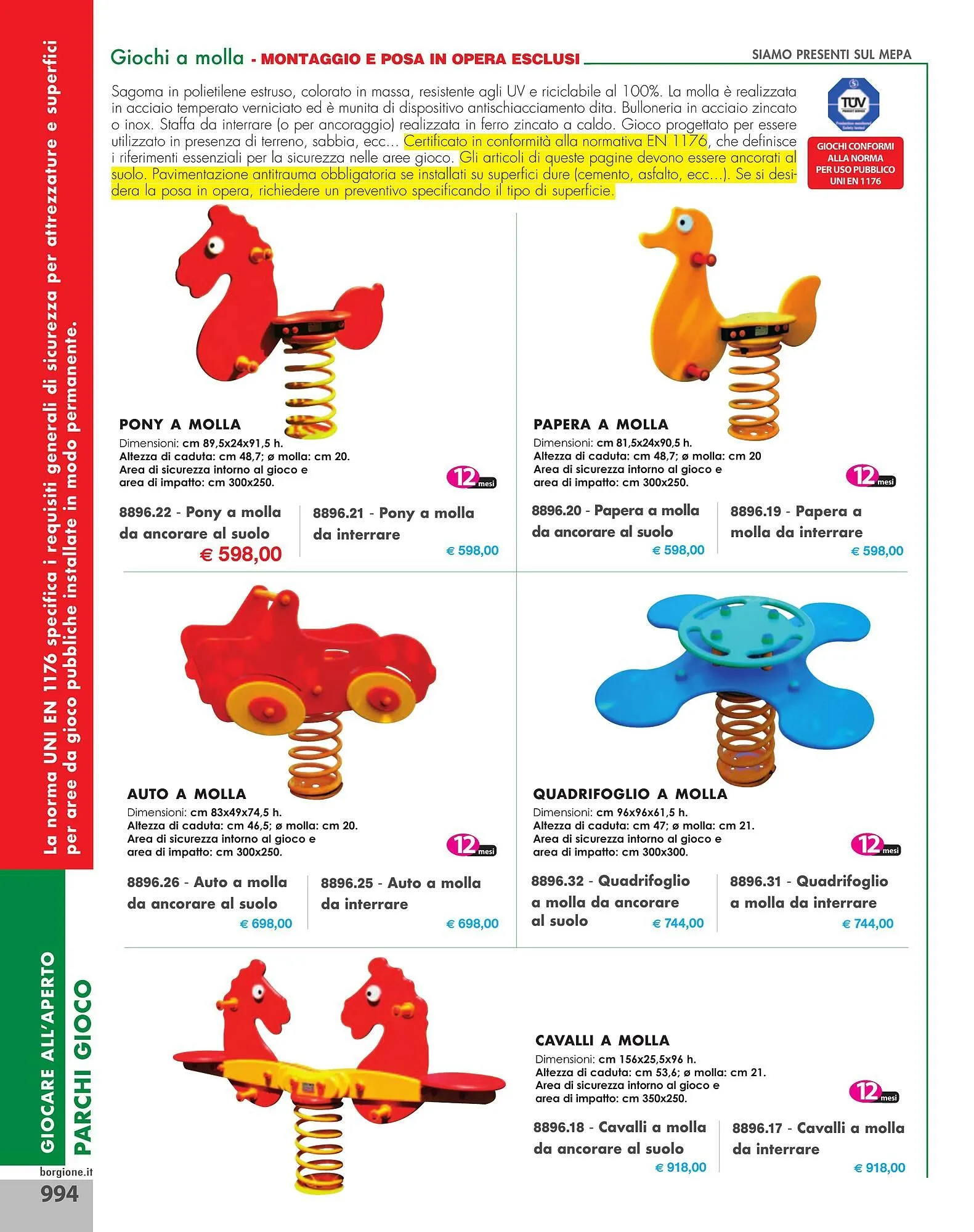 Volantino Borgione Sport da 31 dicembre a 31 dicembre di 2025 - Pagina del volantino 994