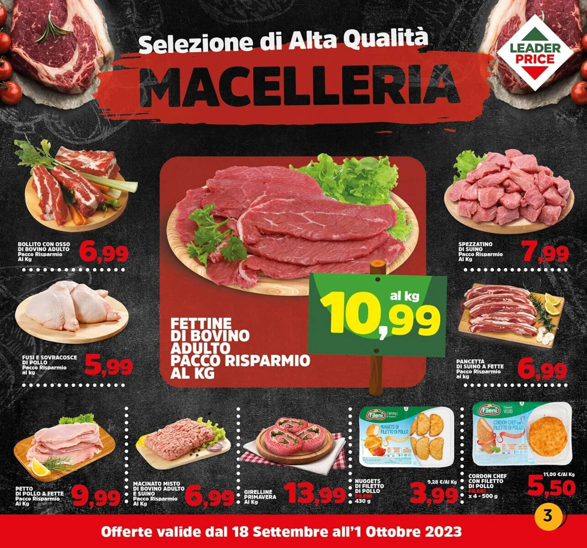 Volantino Leader Price da 18 settembre a 1 ottobre di 2023 - Pagina del volantino 3