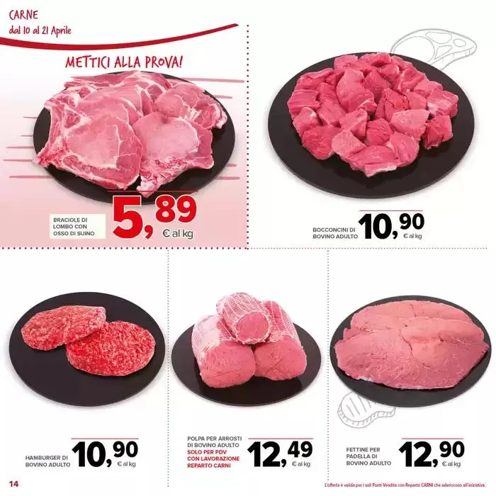 Buona Pasqua da 10 aprile a 21 aprile di 2025 - Pagina del volantino 14