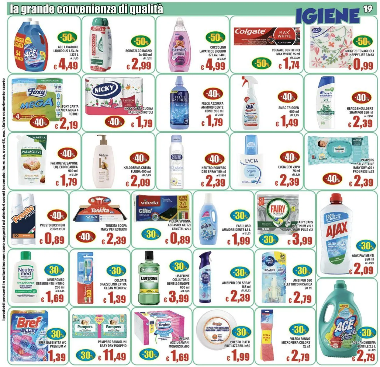 Top Supermercati Volantino attuale da 17 luglio a 31 luglio di 2025 - Pagina del volantino 19