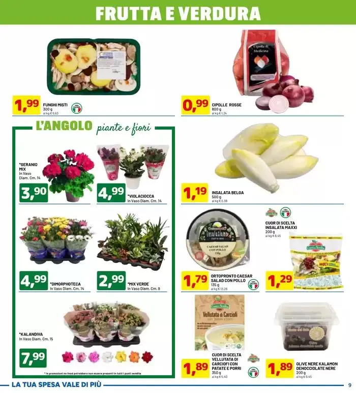 Tanti prodotti a 0,99 da 6 marzo a 16 marzo di 2025 - Pagina del volantino 9