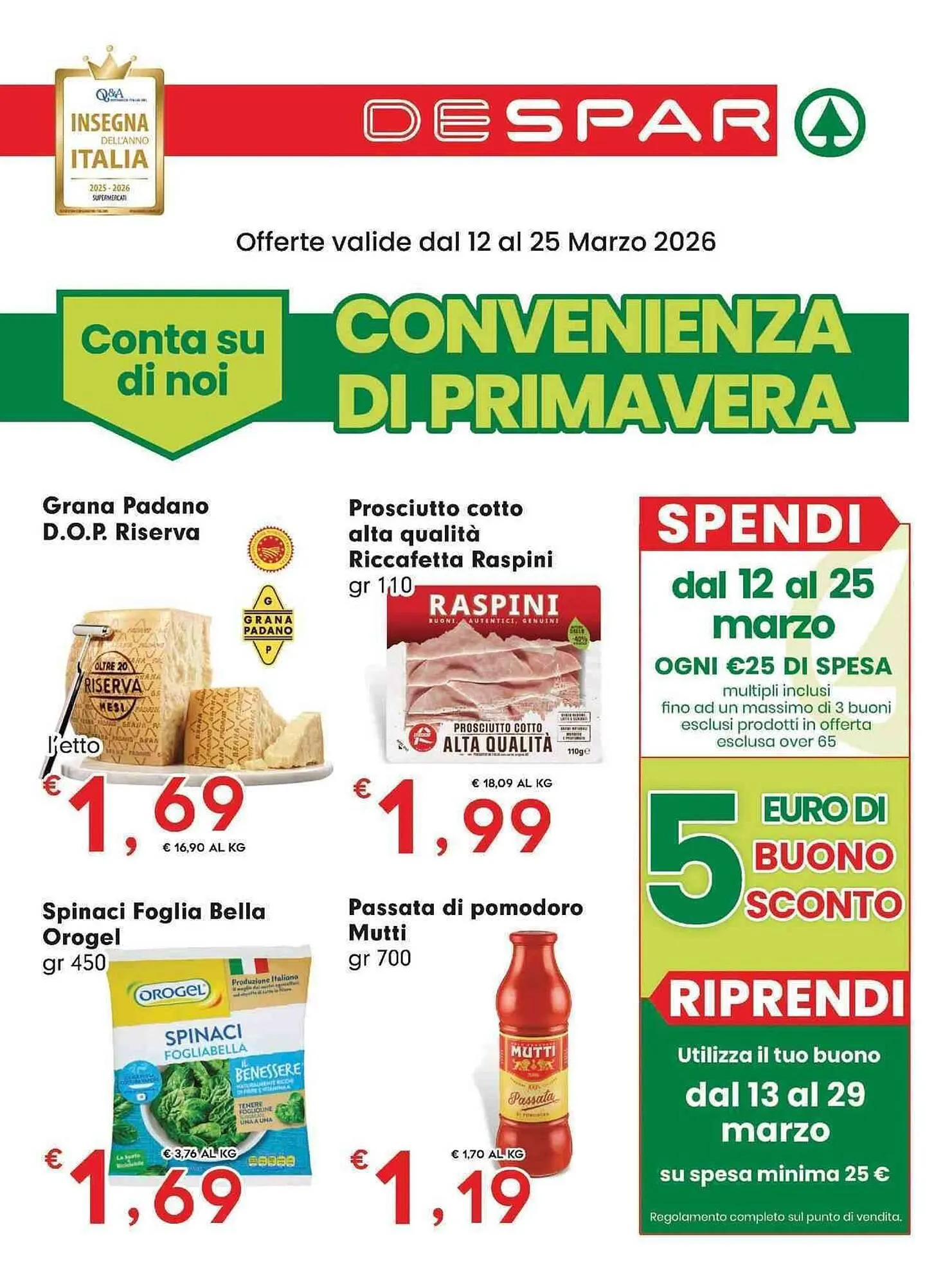 Volantino Despar da 12 marzo a 25 marzo di 2026 - Pagina del volantino 1