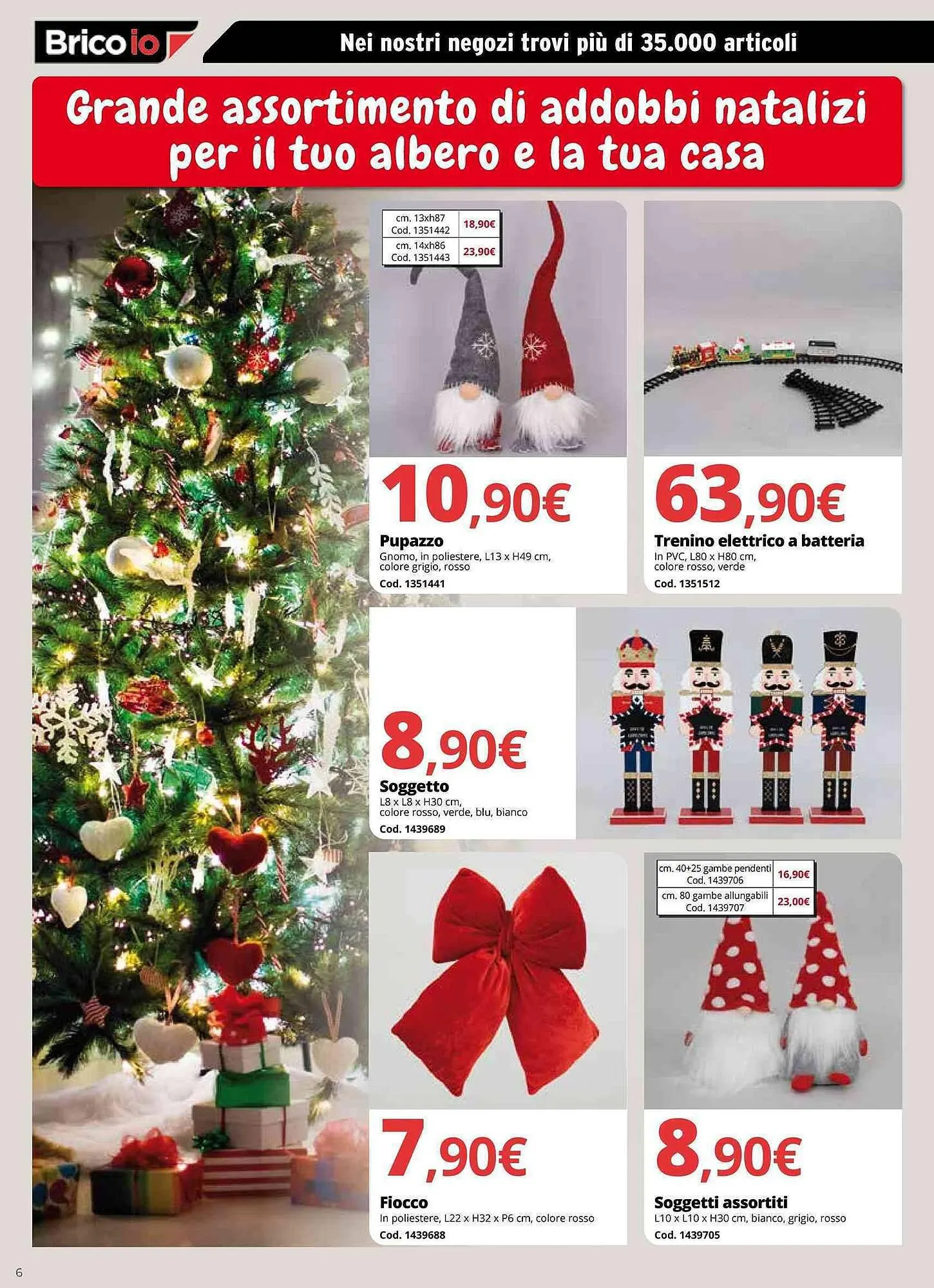 Volantino Brico Io da 17 novembre a 24 dicembre di 2023 - Pagina del volantino 6