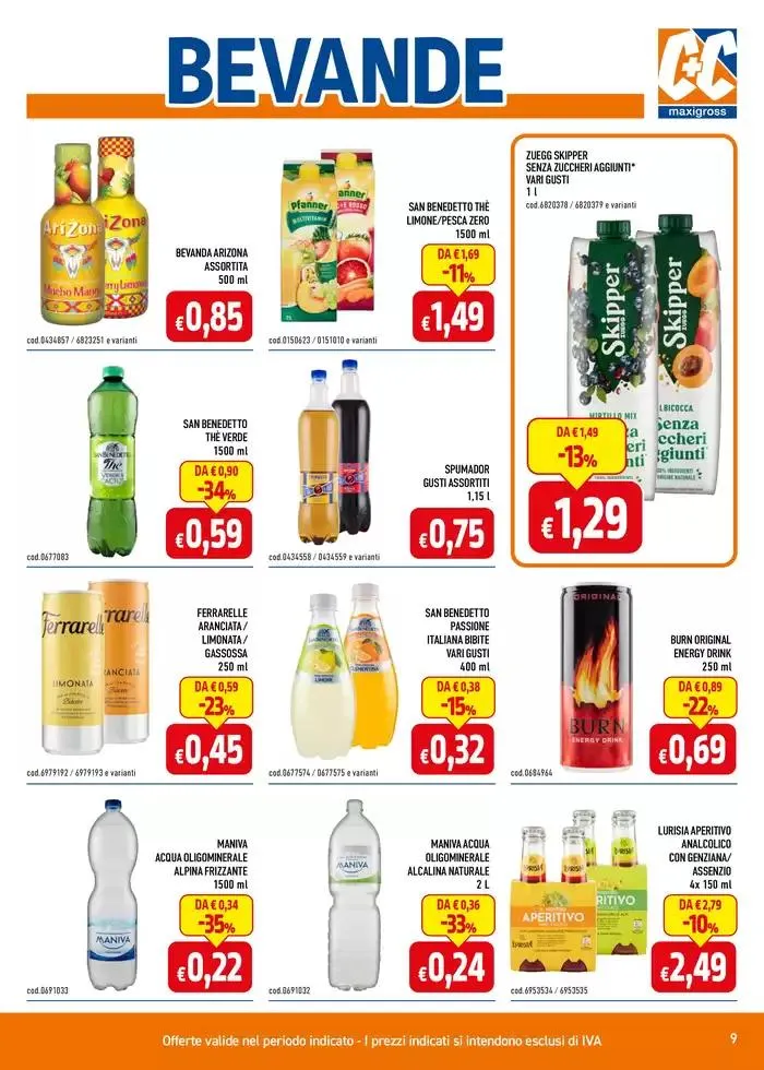 Promozioni, offerte per il tuo business da 21 ottobre a 3 novembre di 2024 - Pagina del volantino 9
