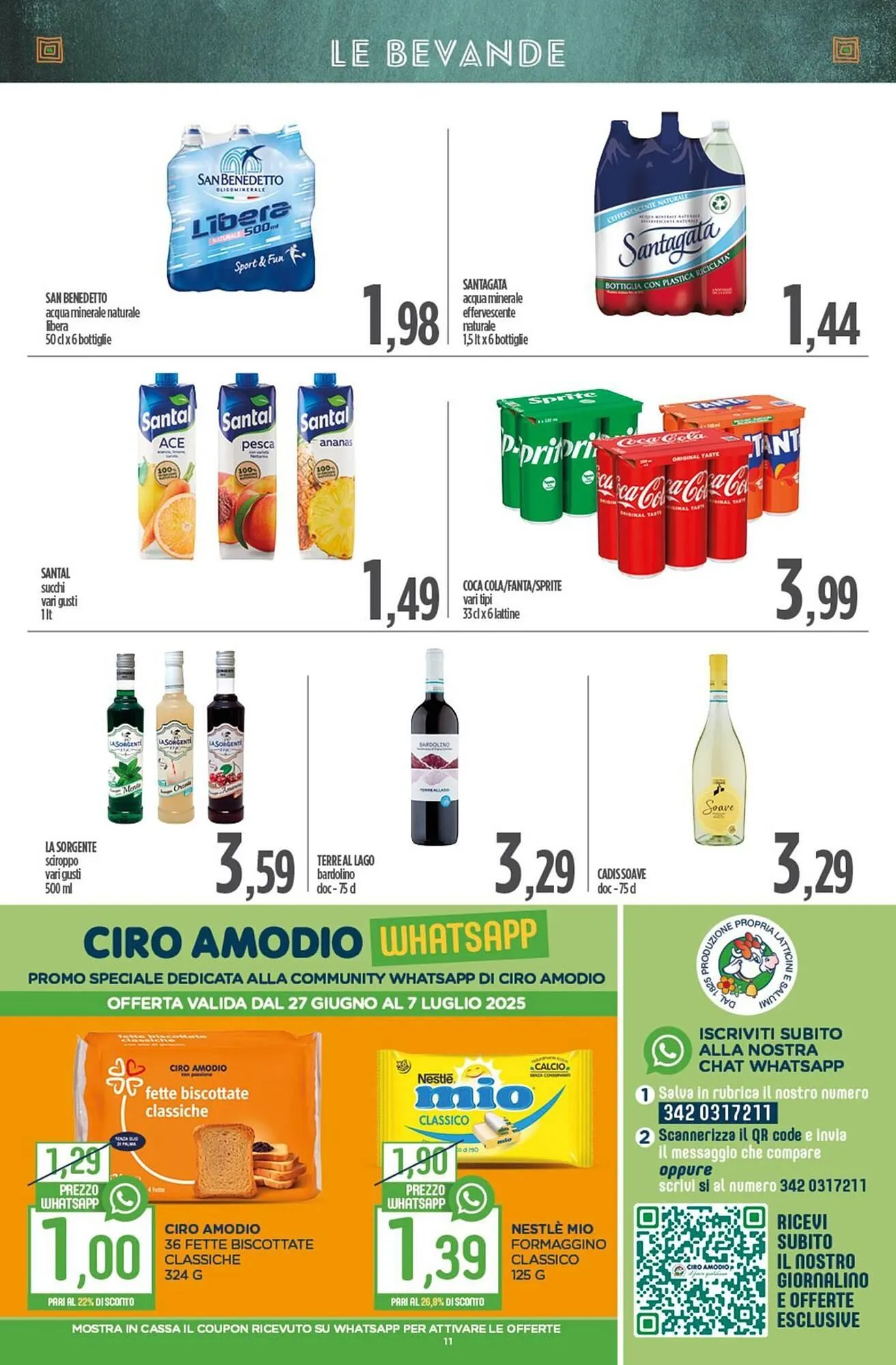 Volantino Ciro Amodio da 27 giugno a 7 luglio di 2025 - Pagina del volantino 11