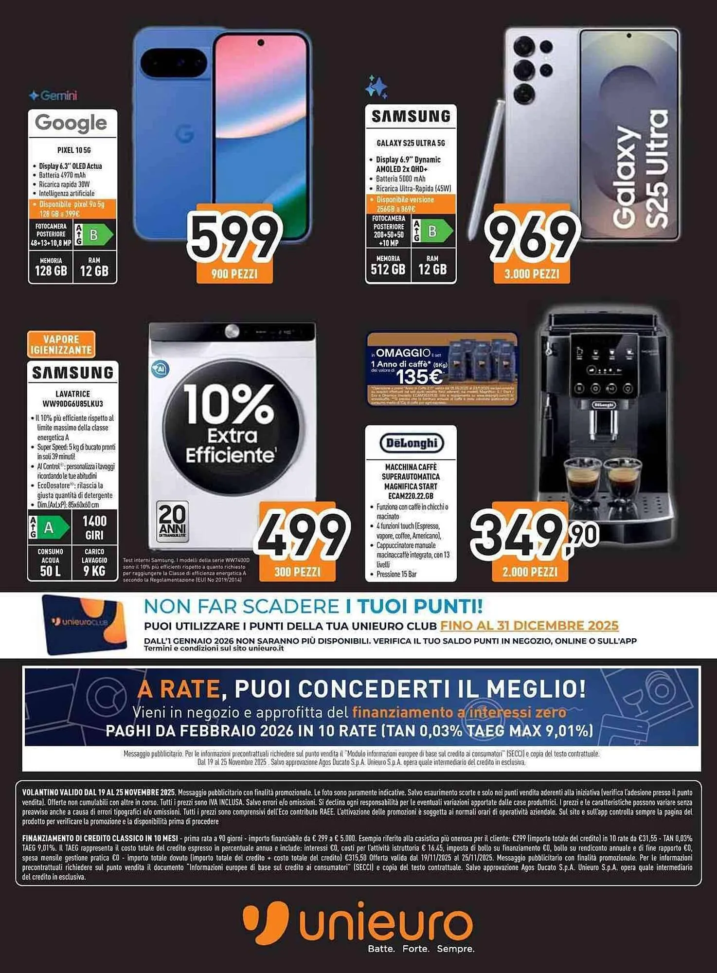 Volantino Unieuro da 19 novembre a 25 novembre di 2025 - Pagina del volantino 34