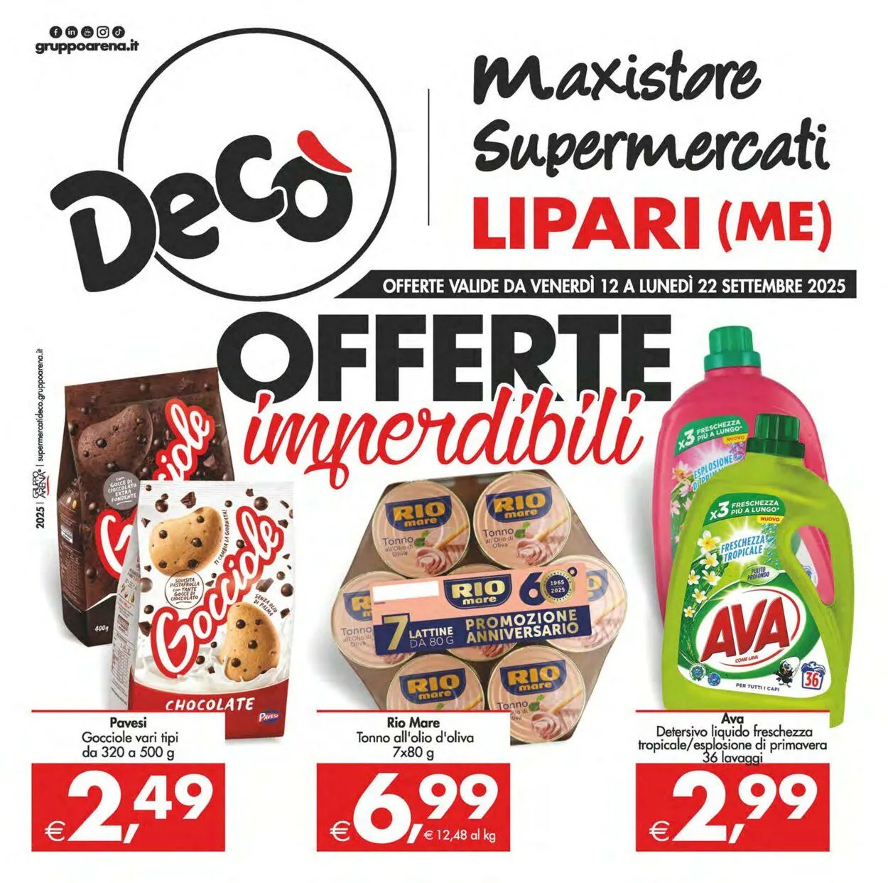 Deco Volantino attuale da 12 settembre a 22 settembre di 2025 - Pagina del volantino 1