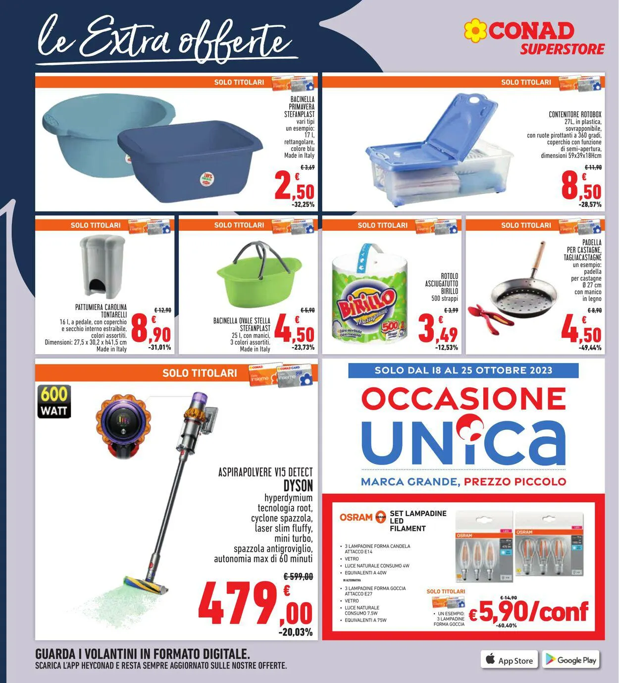 Conad - Superstore - Roma Volantino attuale da 11 ottobre a 22 ottobre di 2023 - Pagina del volantino 28