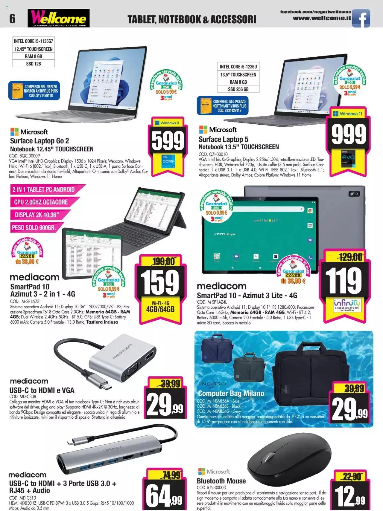 Volantino Wellcome da 25 luglio a 11 settembre di 2023 - Pagina del volantino 6