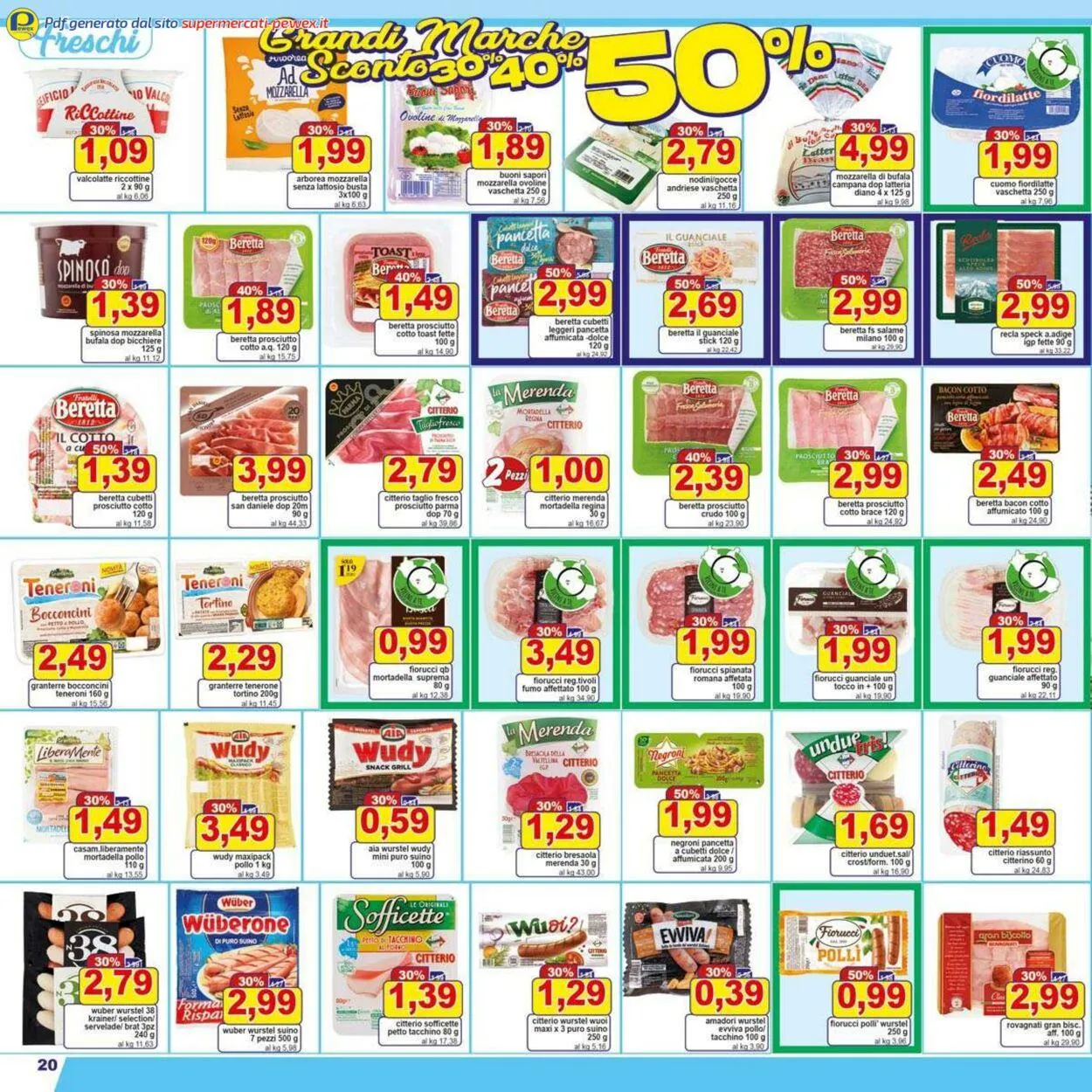 Pewex Volantino attuale da 10 dicembre a 24 dicembre di 2024 - Pagina del volantino 20