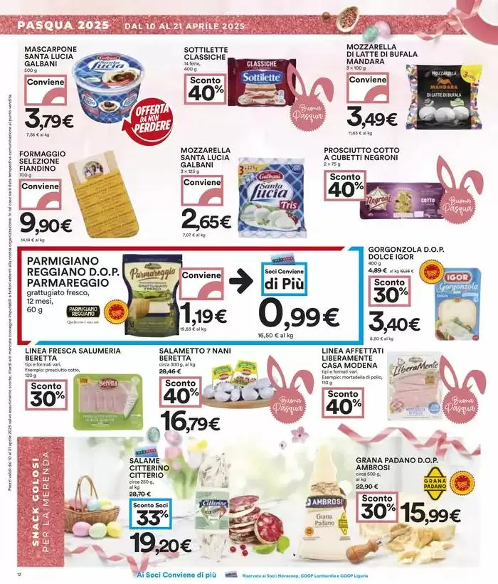 40 prodotti al 40% di sconto da 10 aprile a 21 aprile di 2025 - Pagina del volantino 12