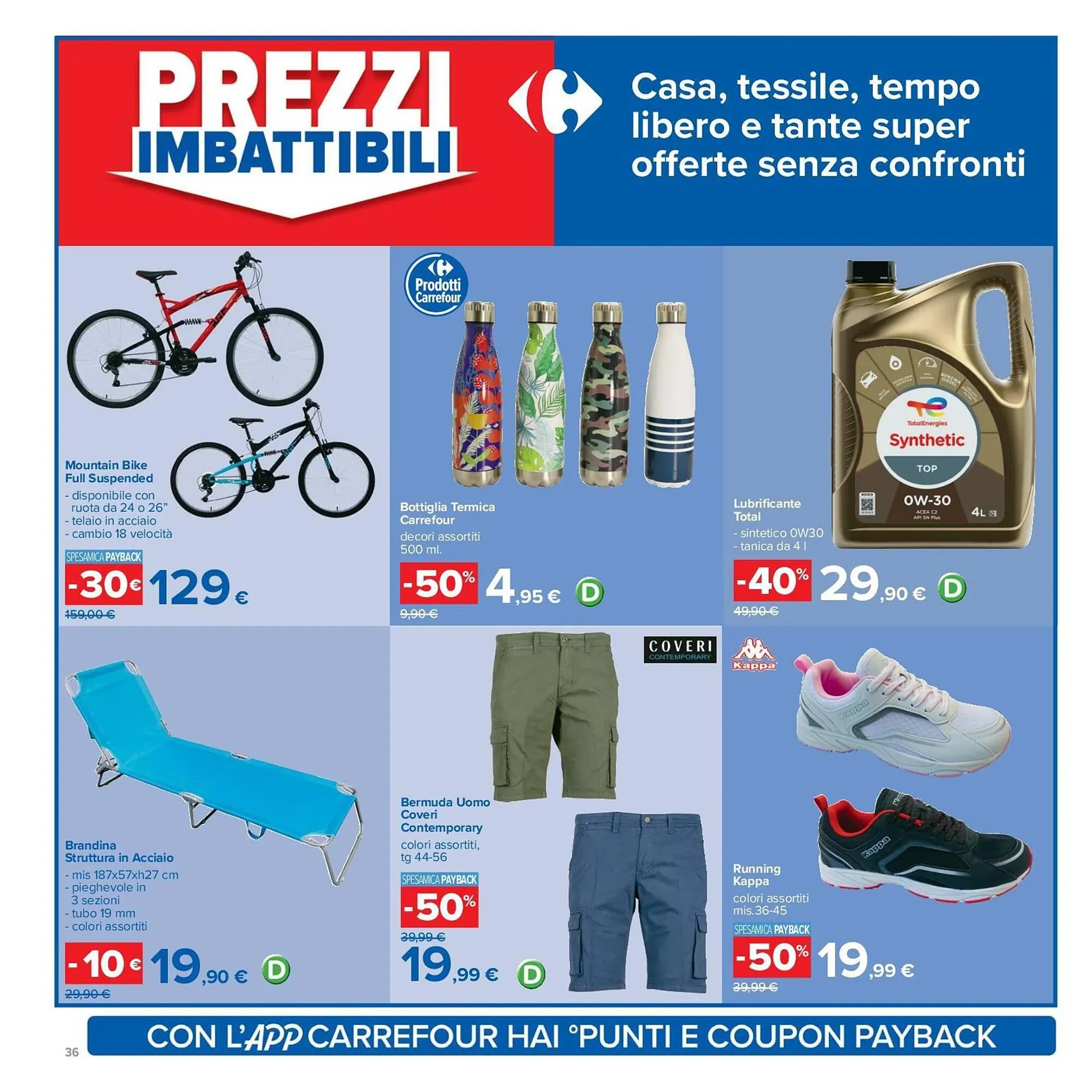 Volantino Carrefour Iper da 12 giugno a 25 giugno di 2025 - Pagina del volantino 36