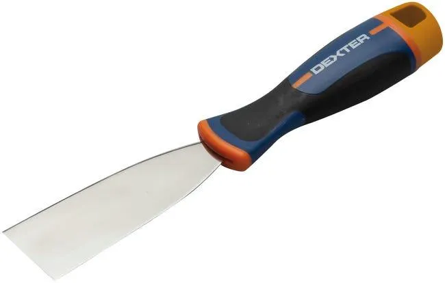 Spatola flessibile in inox per stuccatura DEXTER 4 cm