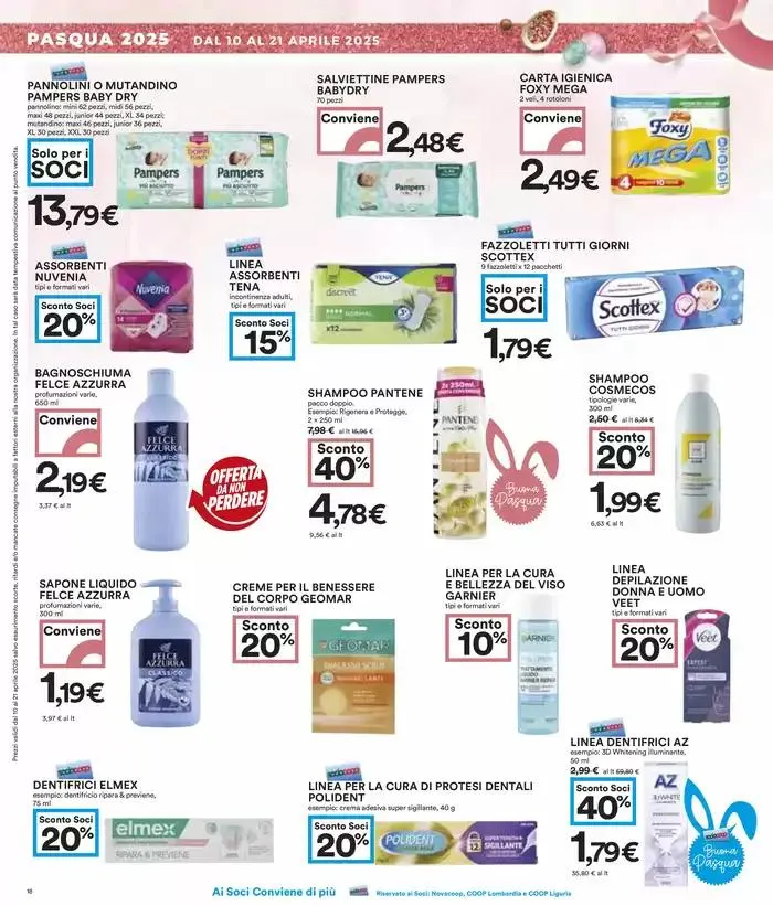 40 prodotti al 40% di sconto da 10 aprile a 21 aprile di 2025 - Pagina del volantino 18