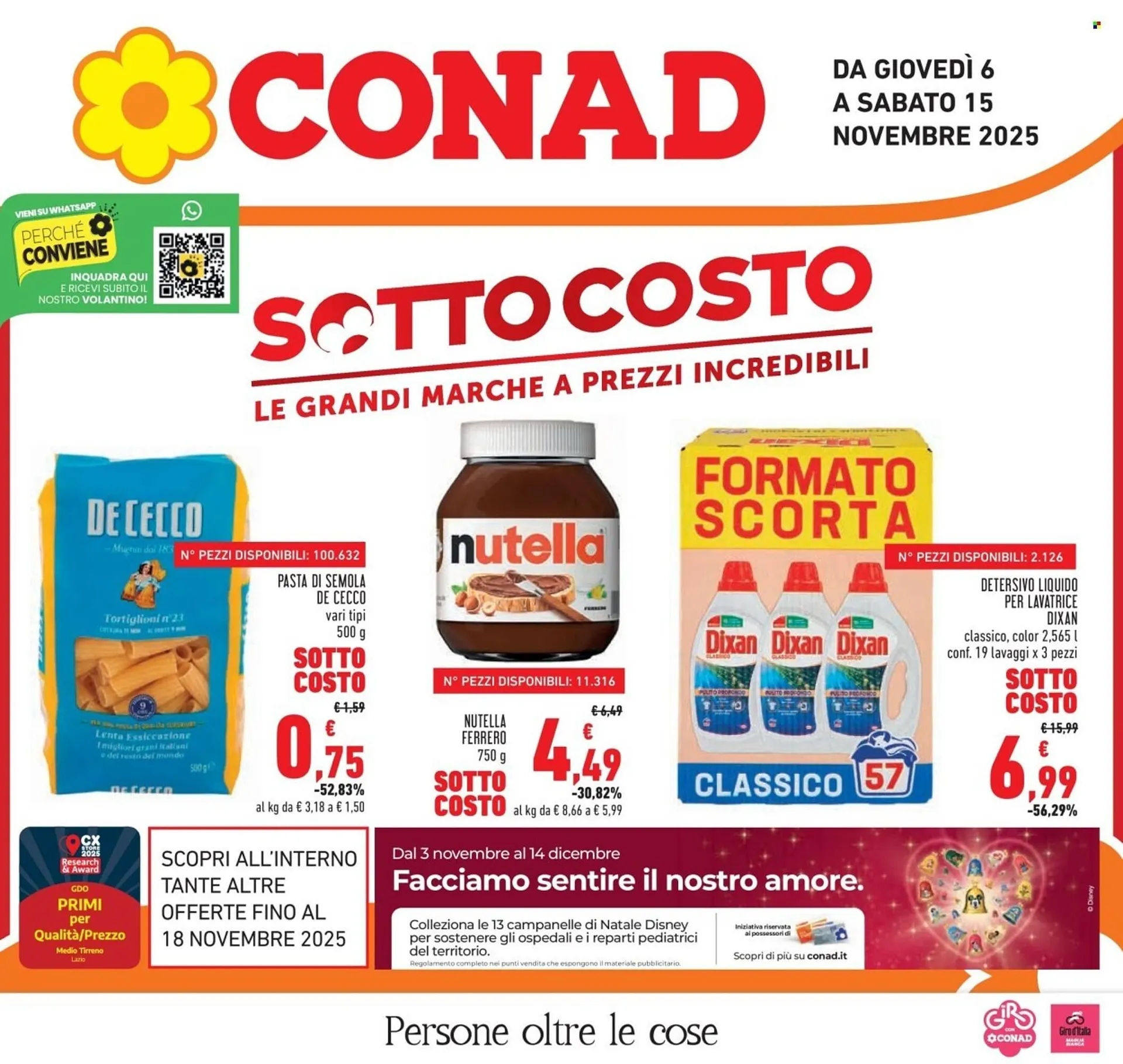 Volantino Conad da 6 novembre a 18 novembre di 2025 - Pagina del volantino 1
