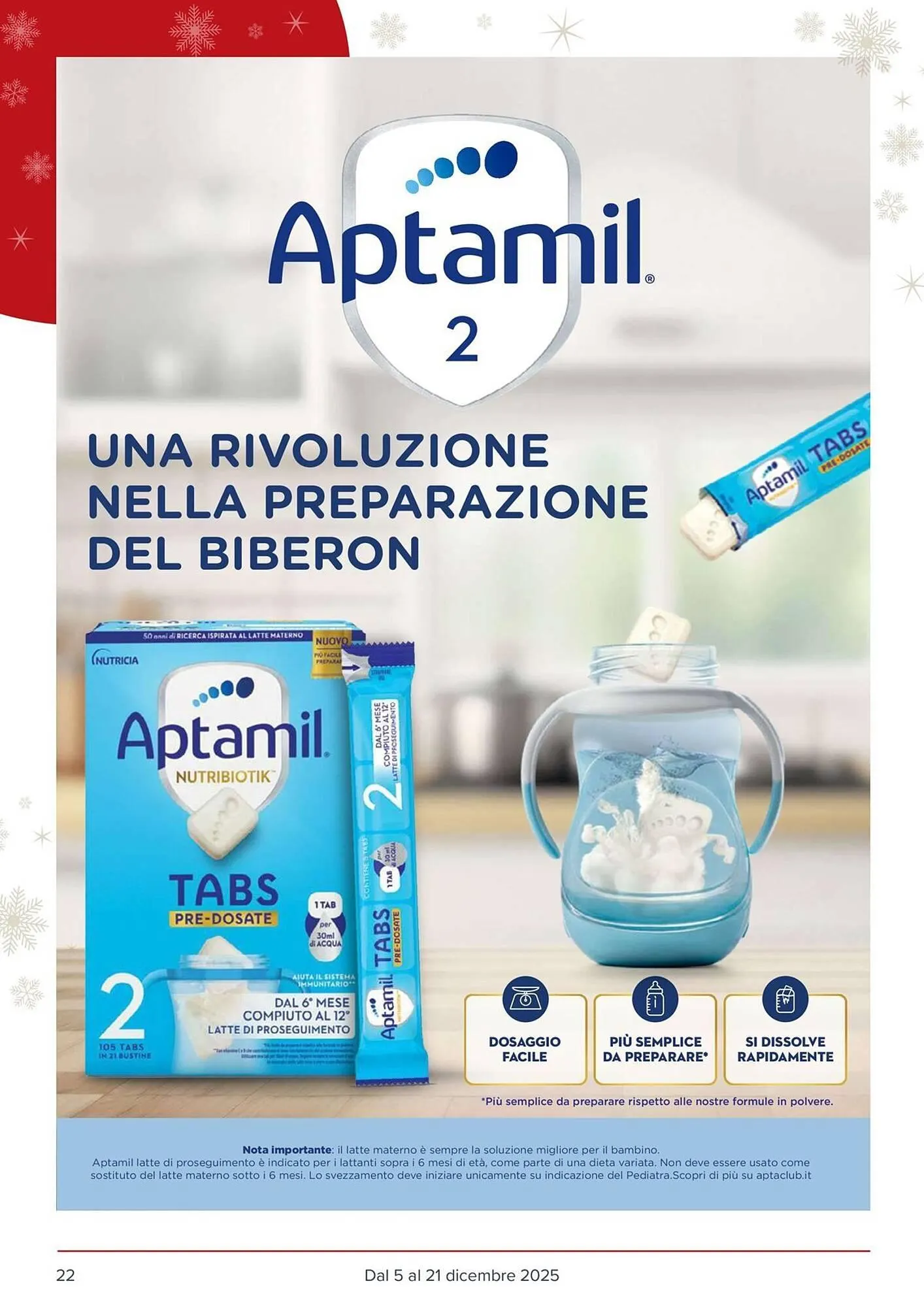 Volantino Io Bimbo da 5 dicembre a 21 dicembre di 2025 - Pagina del volantino 22