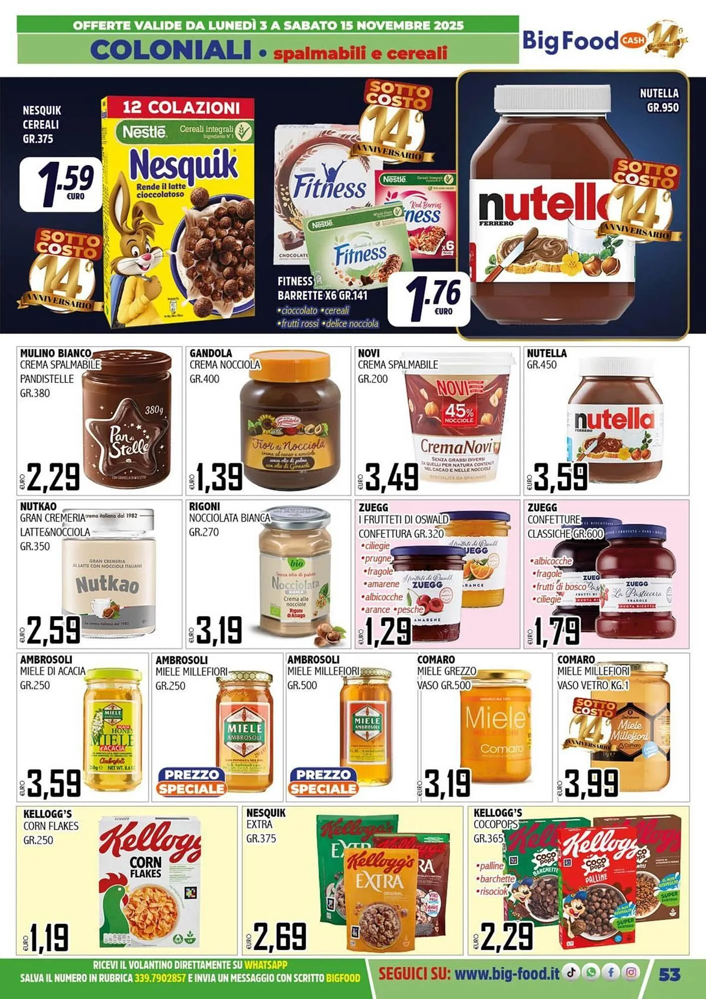 Volantino Big Food da 3 novembre a 15 novembre di 2025 - Pagina del volantino 53