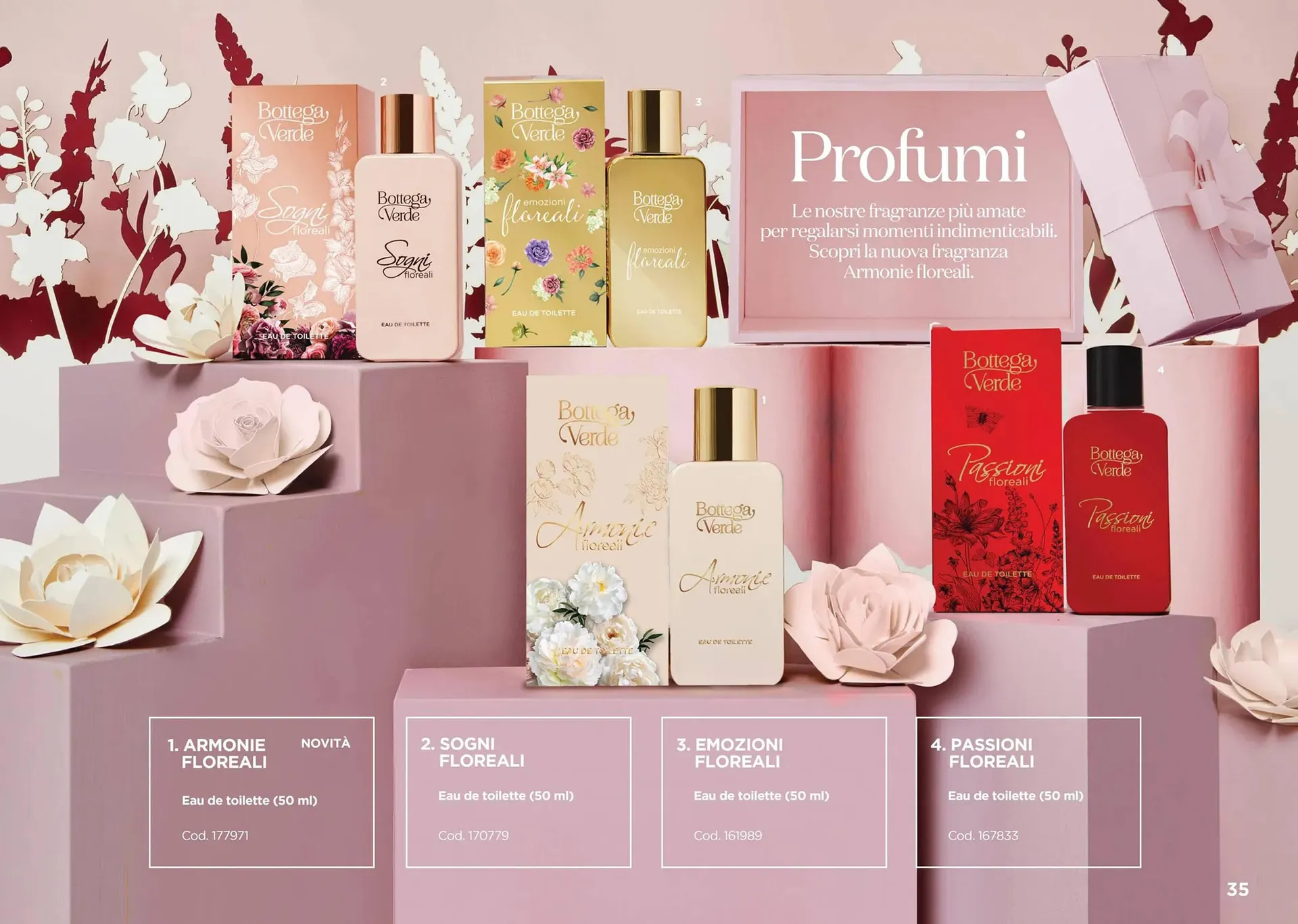 Volantino Bottega Verde da 2 novembre a 27 novembre di 2023 - Pagina del volantino 35