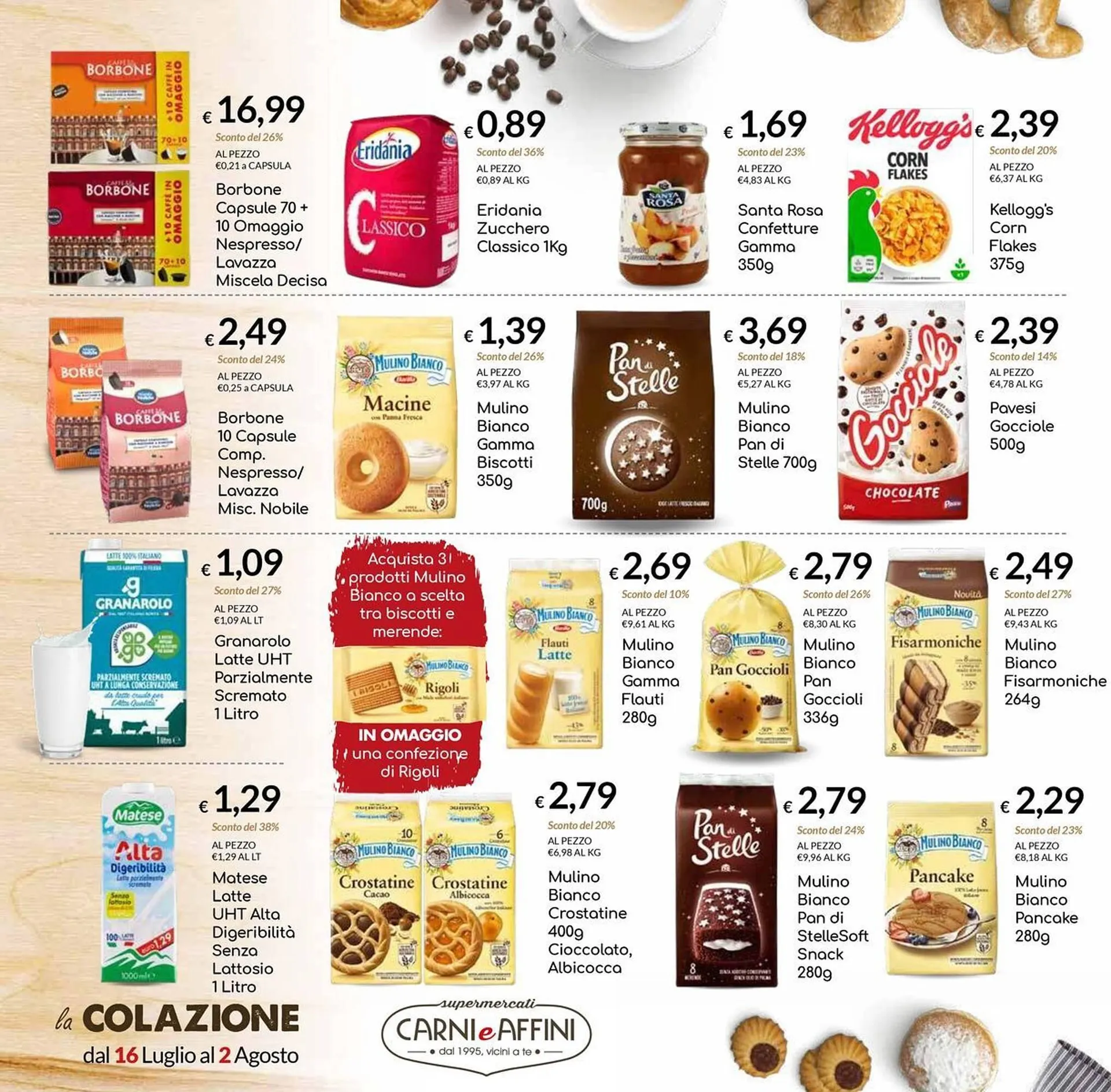 Volantino Carni e Affini Supermercati da 16 luglio a 2 agosto di 2025 - Pagina del volantino 8