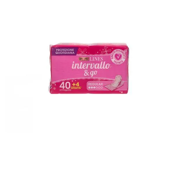 ASSORBENTI LINES INTERVALLO & GO REGULAR