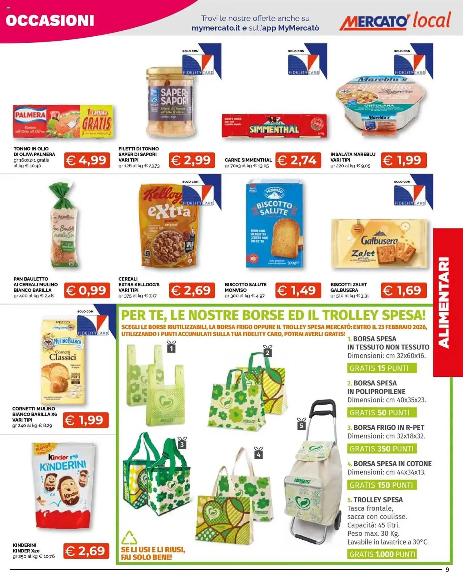 Volantino Mercatò Local da 23 giugno a 6 luglio di 2025 - Pagina del volantino 9