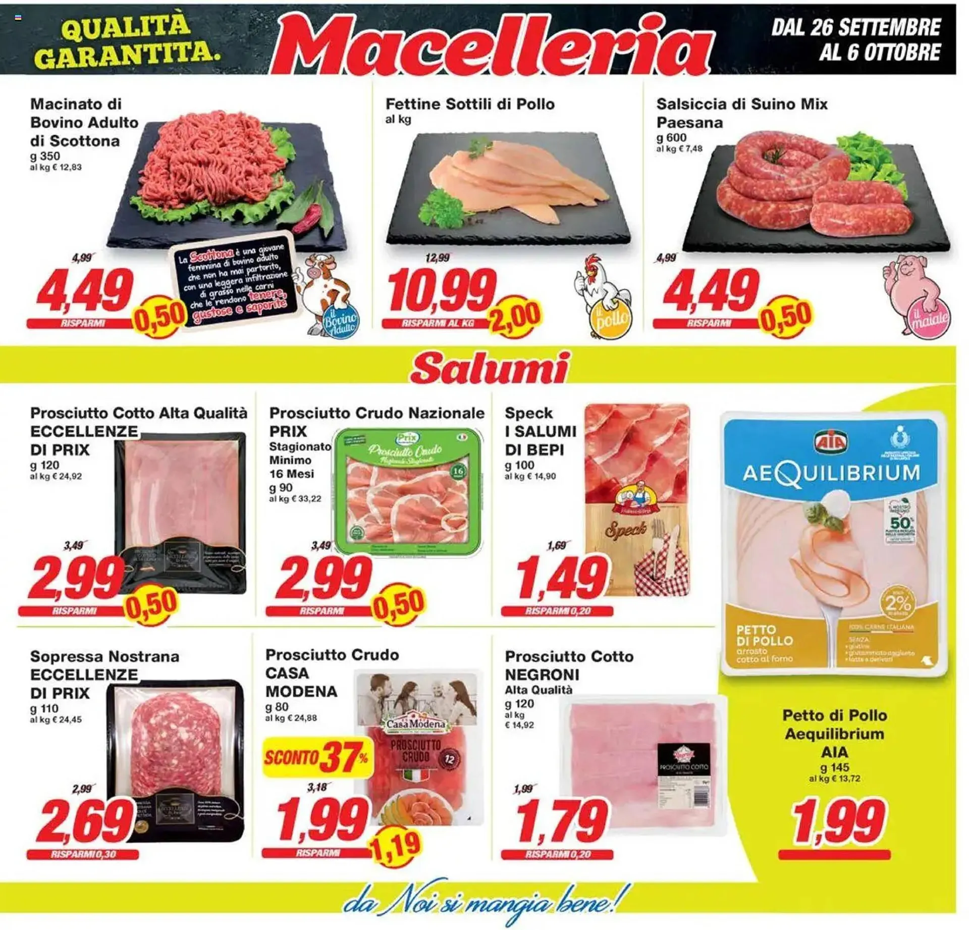 Volantino Prix Quality da 26 settembre a 6 ottobre di 2025 - Pagina del volantino 7