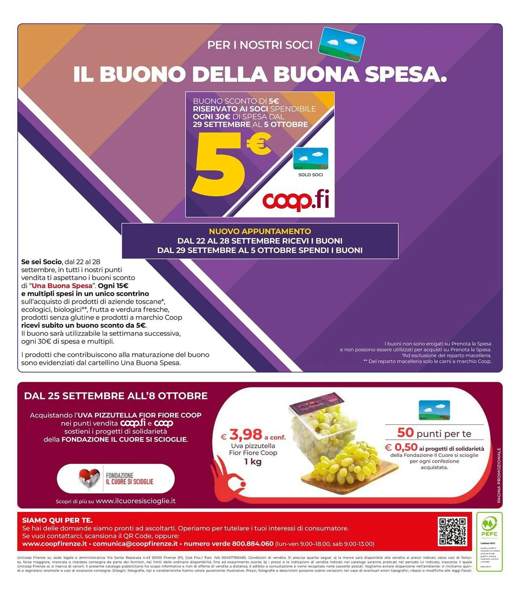 Volantino Unicoop da 25 settembre a 8 ottobre di 2025 - Pagina del volantino 40
