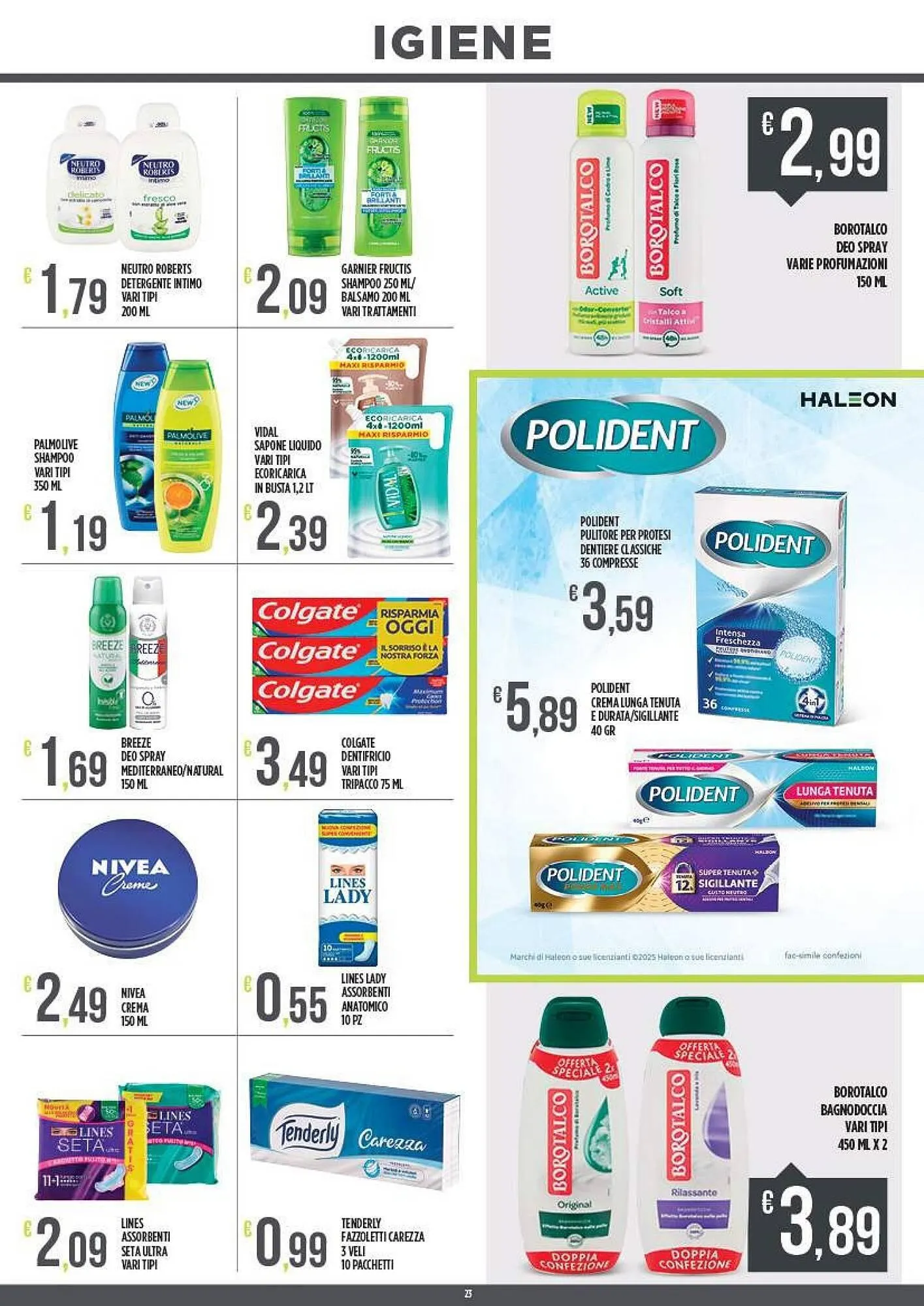 Volantino Supermercato Pollio da 28 luglio a 10 agosto di 2025 - Pagina del volantino 23