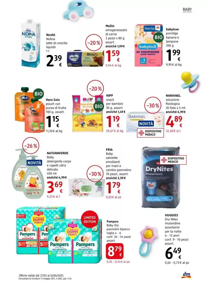 Journal da 27 febbraio a 2 aprile di 2025 - Pagina del volantino 11