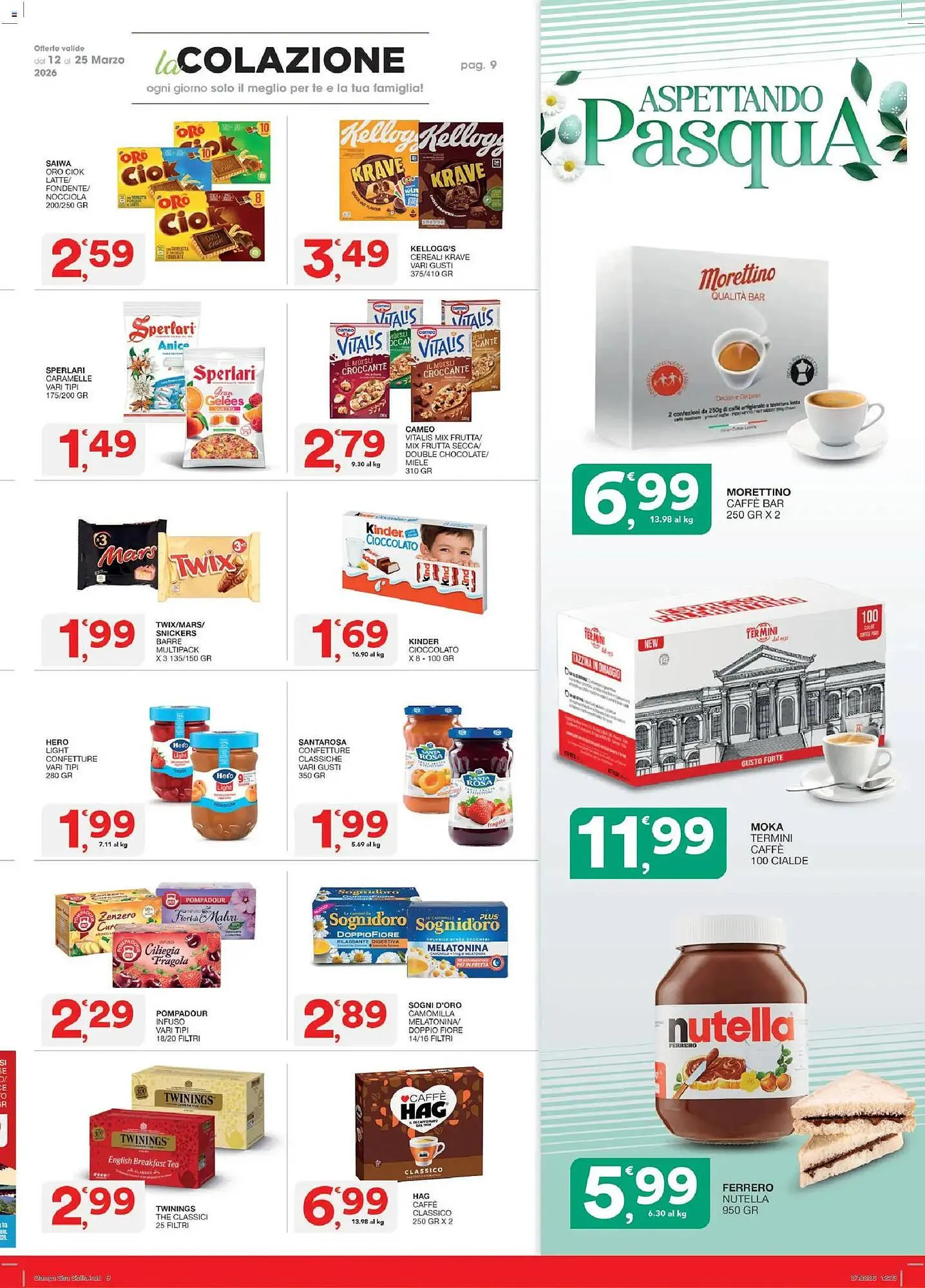 Volantino Sisa da 12 marzo a 25 marzo di 2026 - Pagina del volantino 9