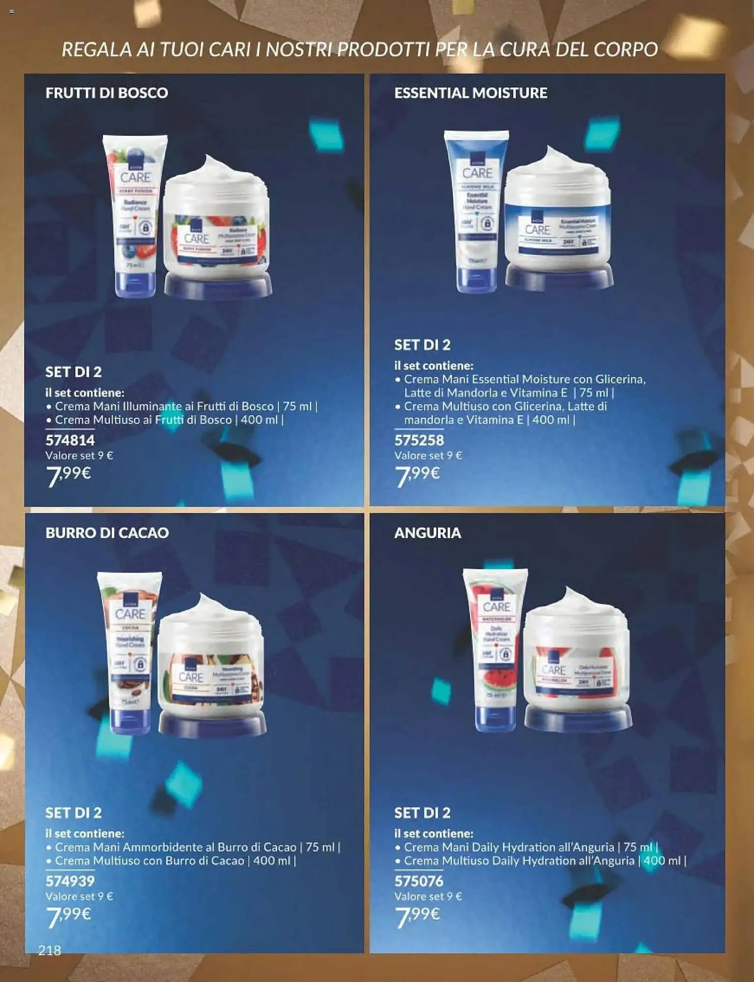 Catalogo Avon da 1 dicembre a 30 dicembre di 2025 - Pagina del volantino 218