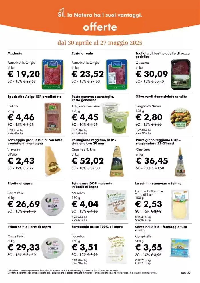 Una dispensa essenziale per l'arrivo dell'estate da 1 maggio a 31 maggio di 2025 - Pagina del volantino 30