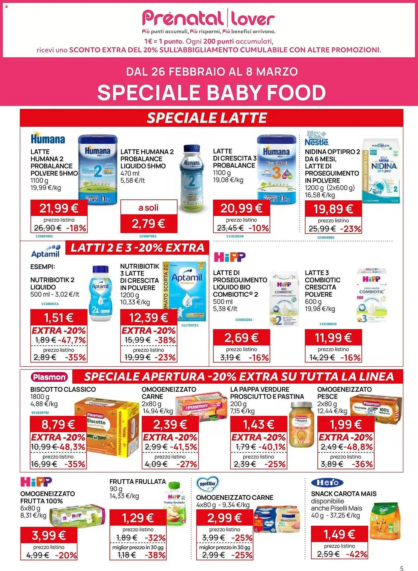 Volantino Prenatal da 26 febbraio a 9 marzo di 2026 - Pagina del volantino 5
