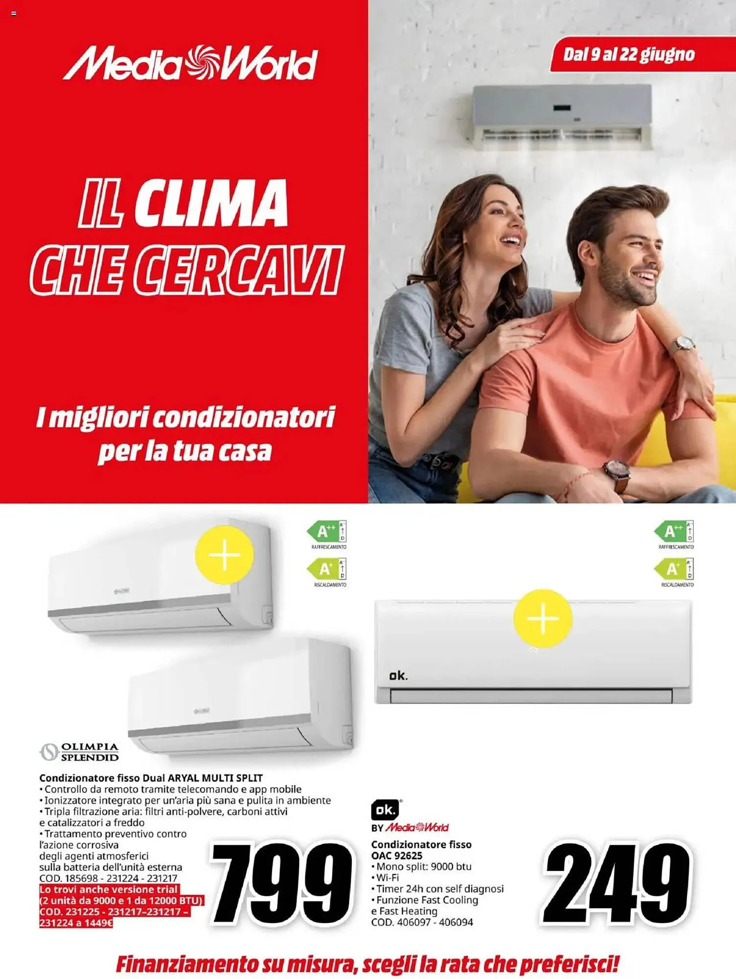 Volantino MediaWorld da 9 giugno a 22 giugno di 2025 - Pagina del volantino 1