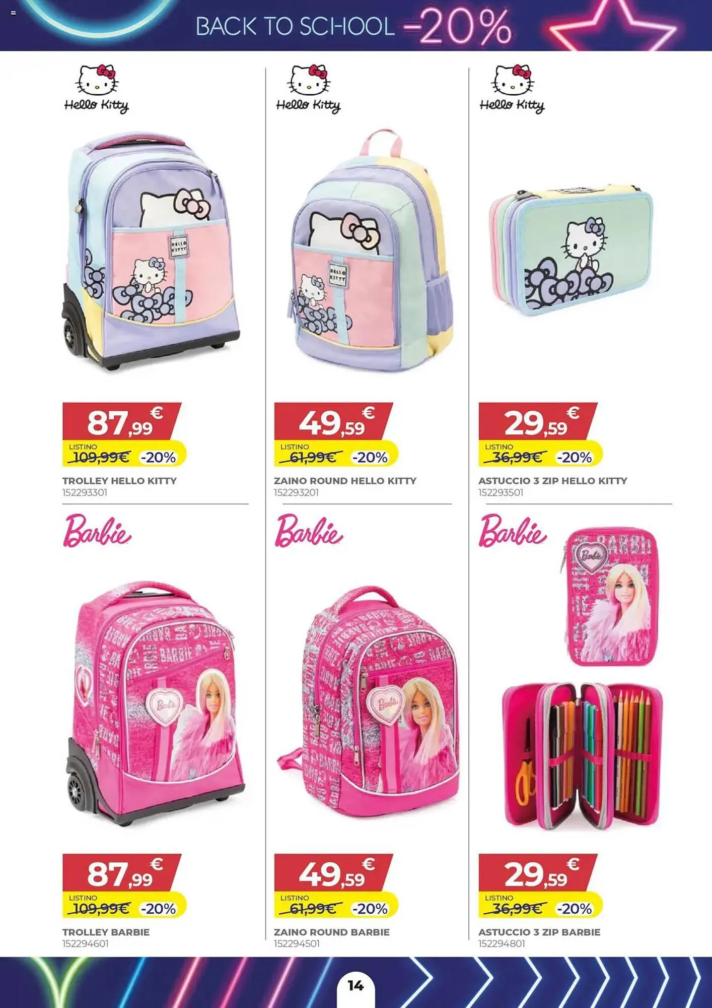 Volantino Toys Center da 17 luglio a 27 agosto di 2025 - Pagina del volantino 14