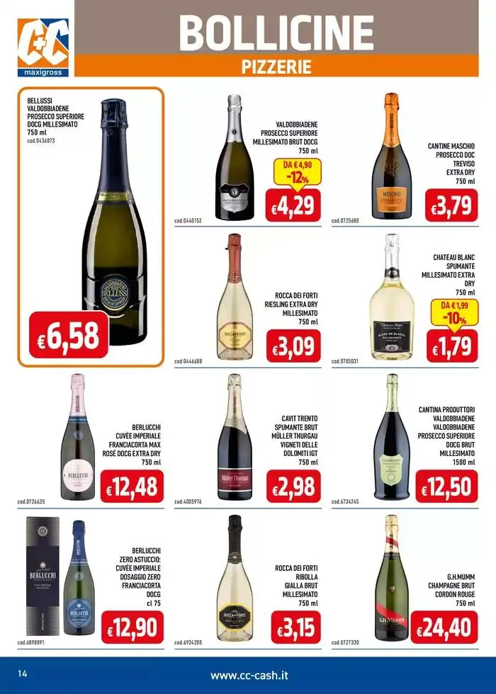  Professional ristoranti, bar, comunità, hotel da 3 gennaio a 26 gennaio di 2025 - Pagina del volantino 14