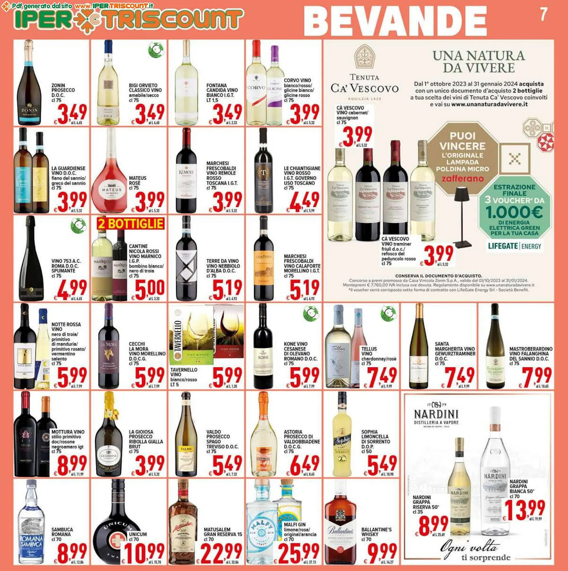 Volantino Iper Triscount da 25 ottobre a 2 novembre di 2023 - Pagina del volantino 7