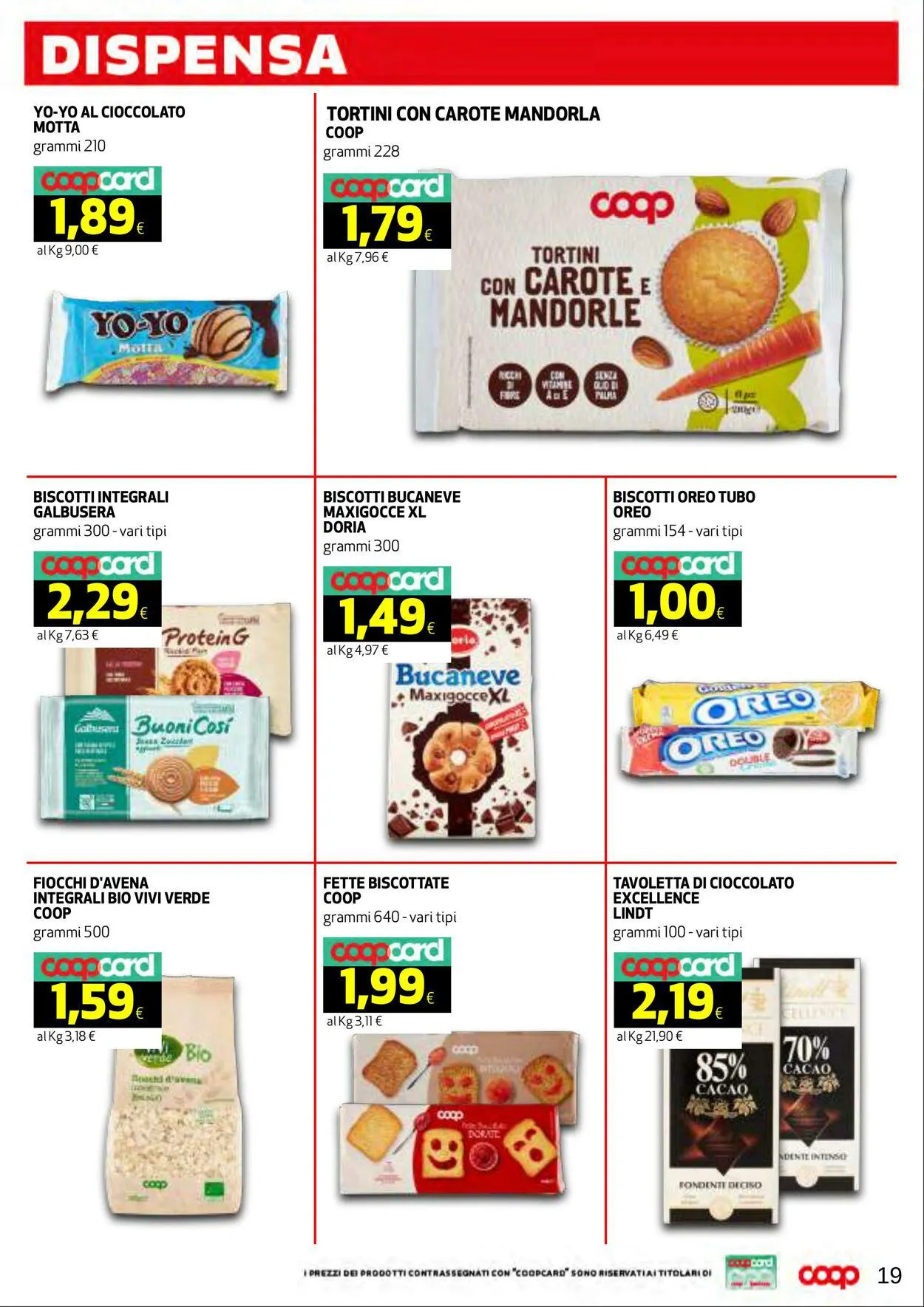 Coop Volantino attuale da 9 novembre a 19 novembre di 2023 - Pagina del volantino 19