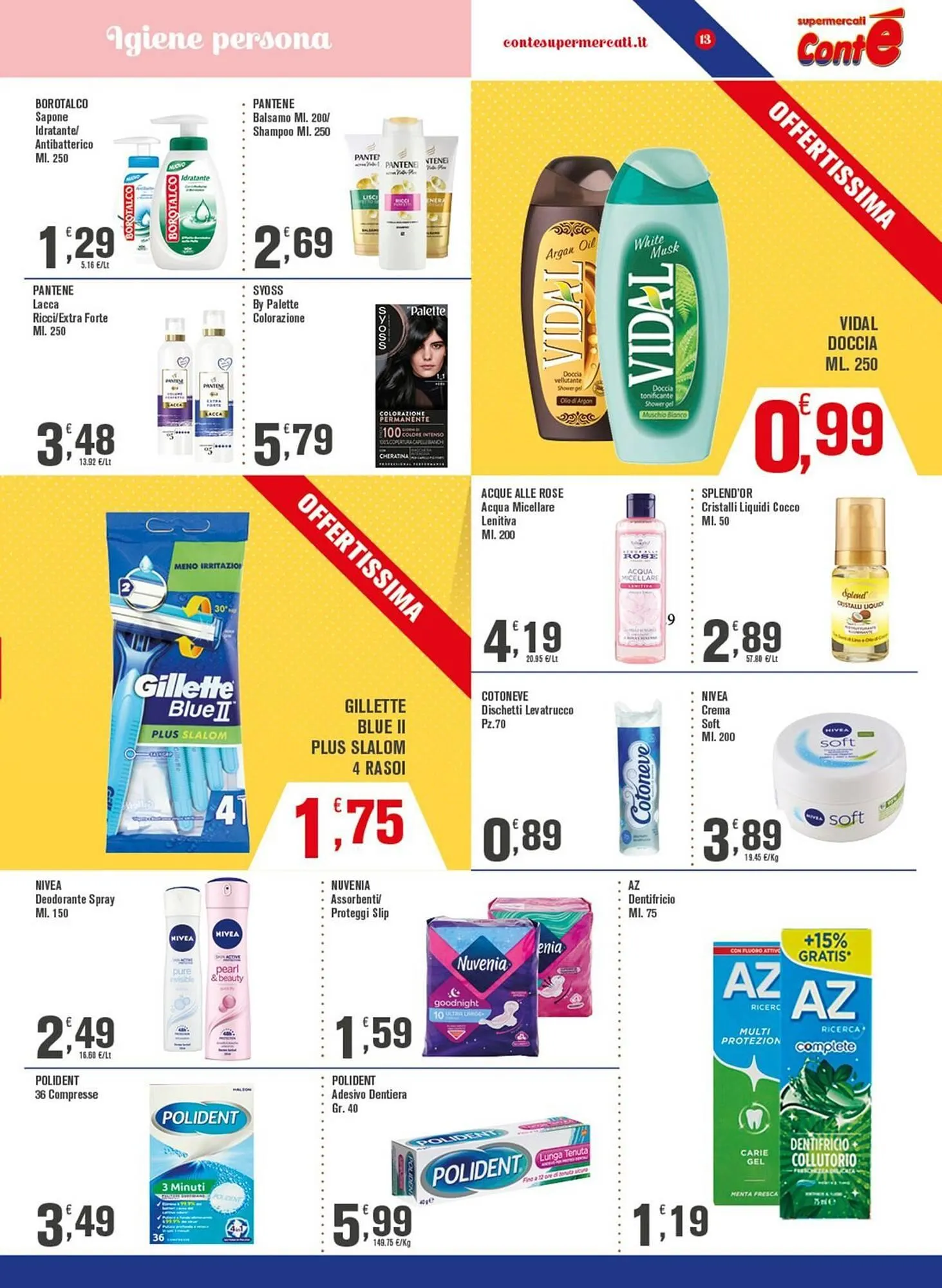 Volantino Conté Supermercati da 23 ottobre a 2 novembre di 2025 - Pagina del volantino 13