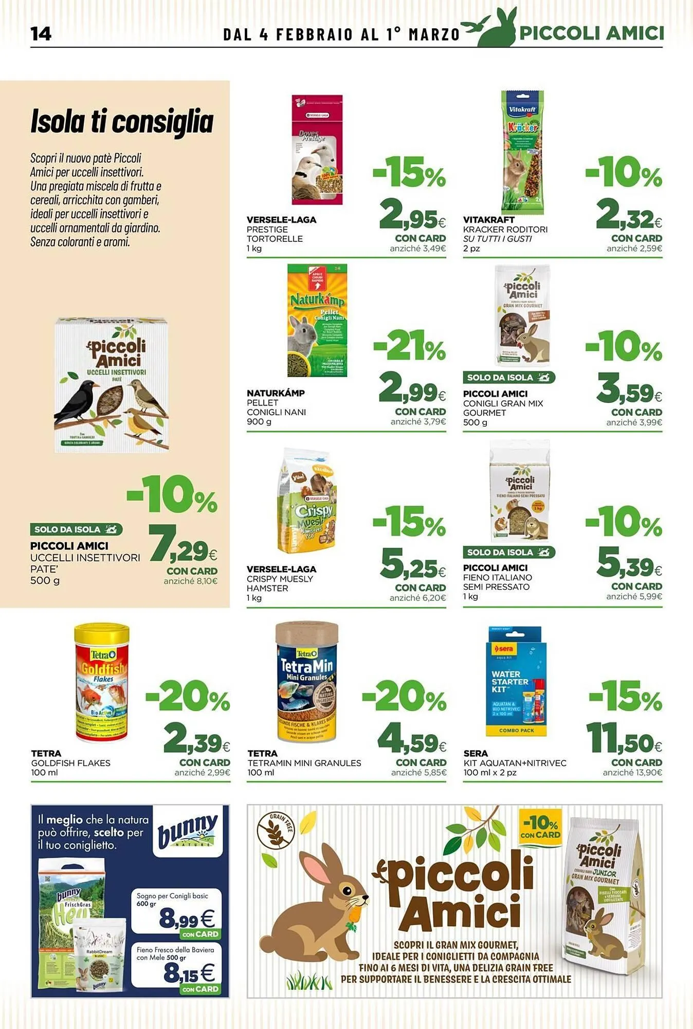 Volantino L´Isola dei Tesori da 4 febbraio a 1 marzo di 2026 - Pagina del volantino 14