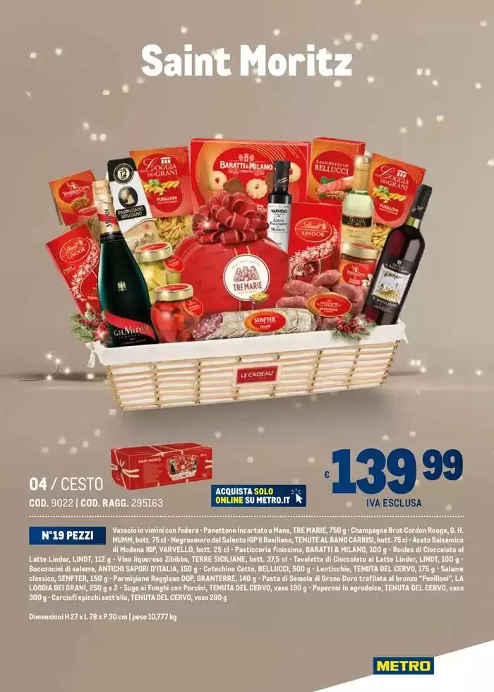 Cesti di Natale Ridotto da 4 novembre a 31 dicembre di 2024 - Pagina del volantino 7