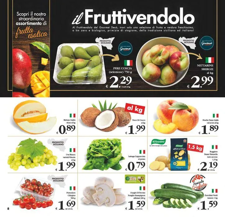 La qualita che conviene da 13 agosto a 22 agosto di 2024 - Pagina del volantino 8
