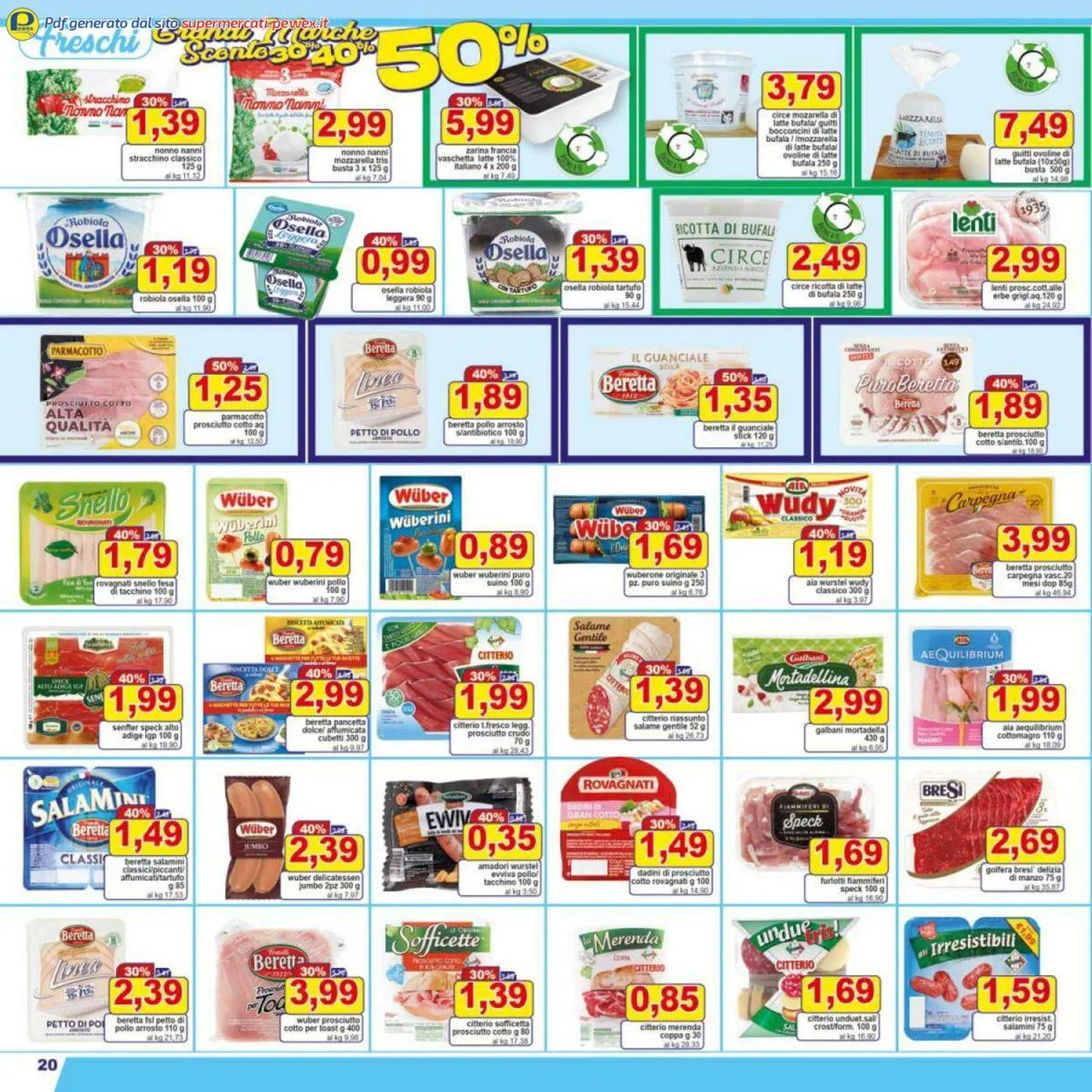 Pewex Volantino attuale da 10 giugno a 24 giugno di 2025 - Pagina del volantino 20