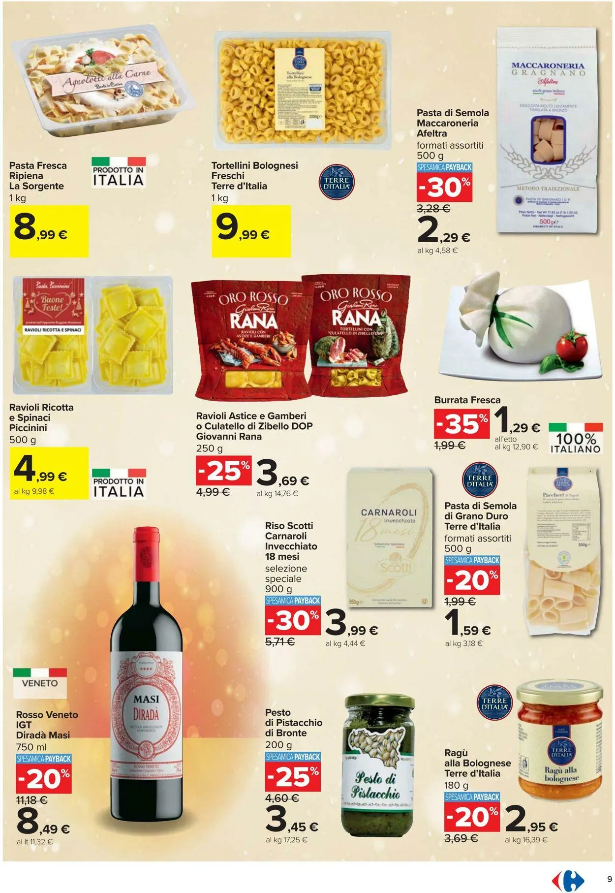 Carrefour Volantino attuale da 27 novembre a 24 dicembre di 2025 - Pagina del volantino 9