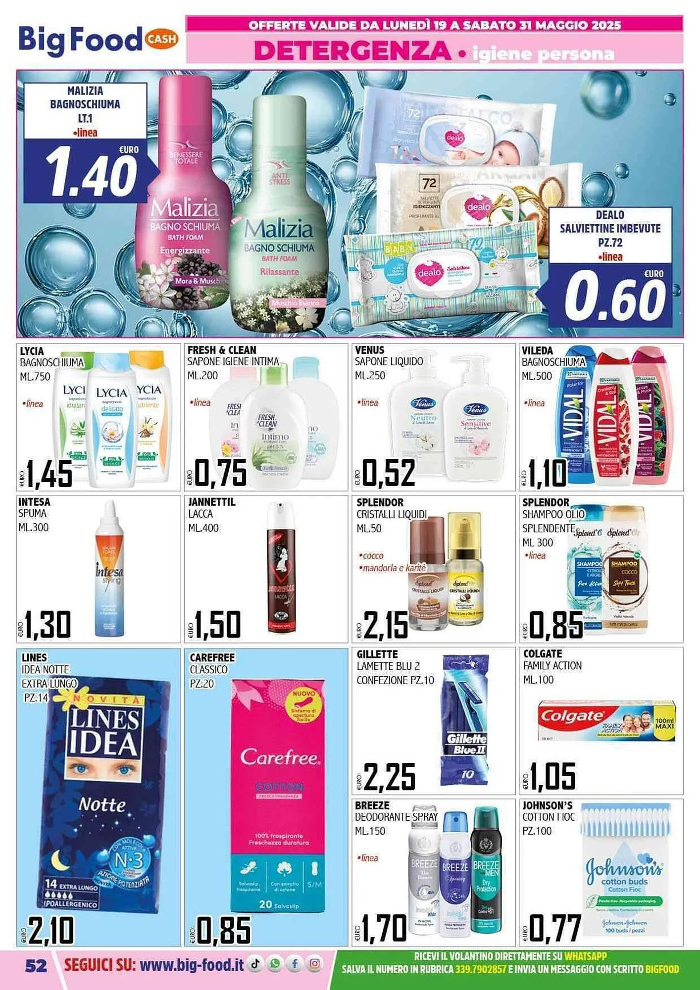 Volantino Big Food da 19 maggio a 31 maggio di 2025 - Pagina del volantino 52