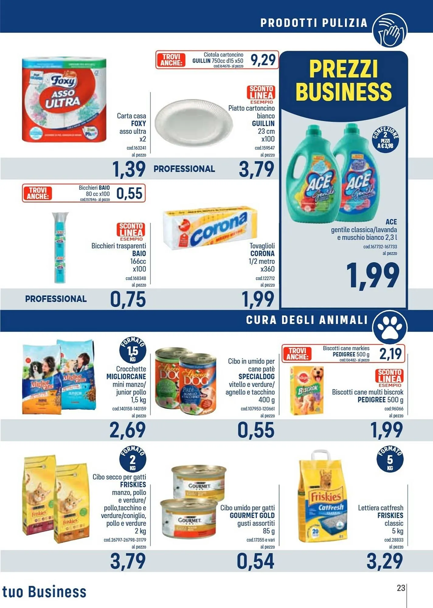 Volantino Talento Professional Store da 10 novembre a 23 novembre di 2025 - Pagina del volantino 23