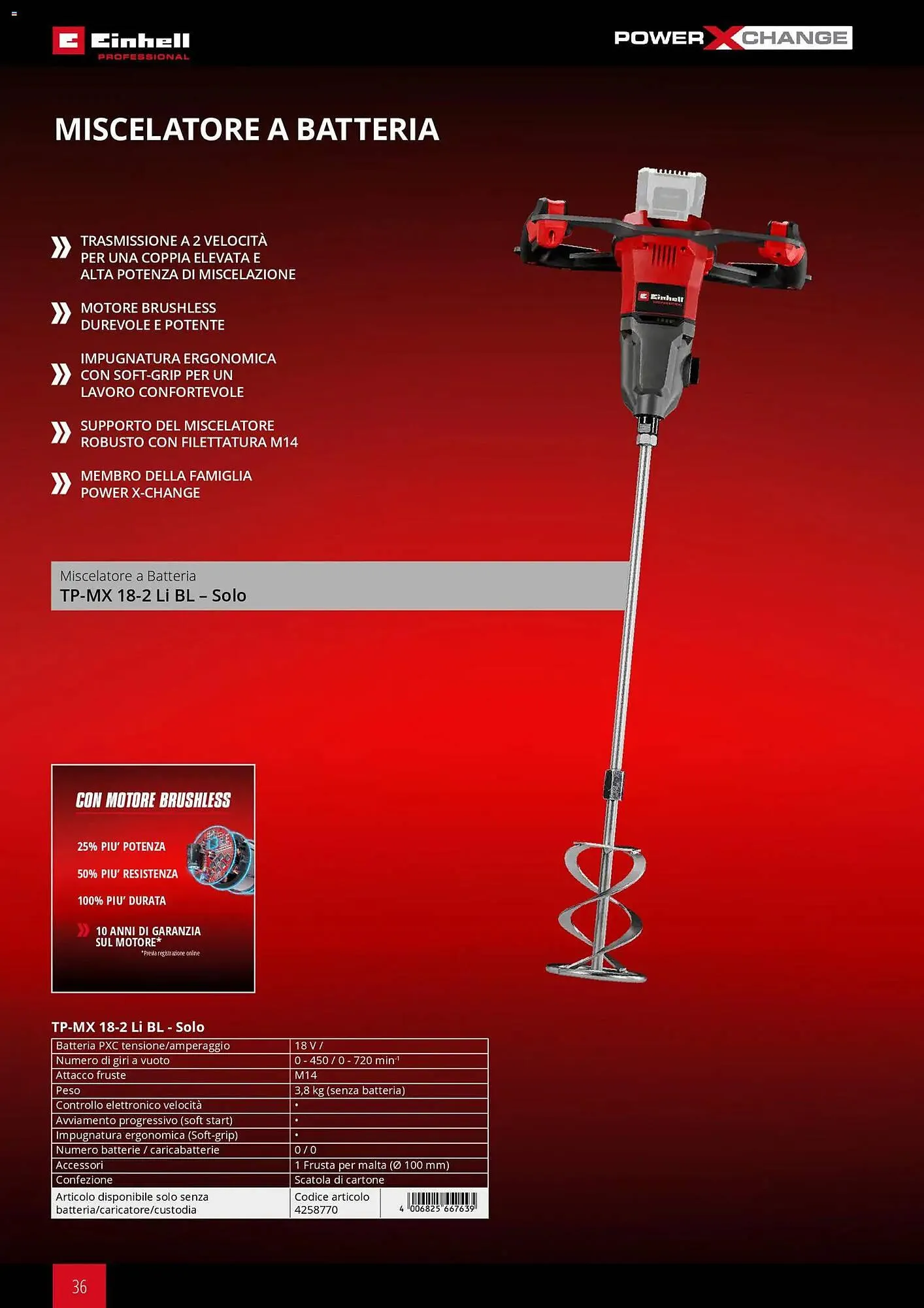Volantino Einhell da 17 marzo a 31 dicembre di 2026 - Pagina del volantino 38